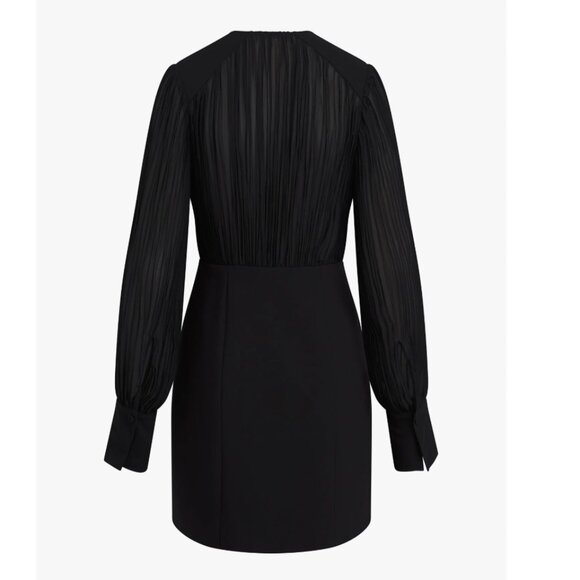 NWT Favorite Daughter Elegant Black Change Me Dress 0/6 Black Noir - Picture 5 of 6